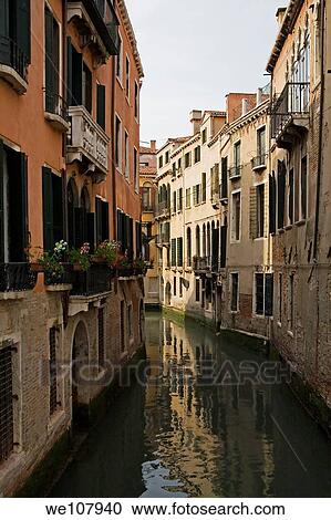 One of many canals with typical Venusian architecture in Venice Italy View Large Photo Image Stock Image - One of many canals with typical Venusian architecture in Venice Italy. Fotosearch