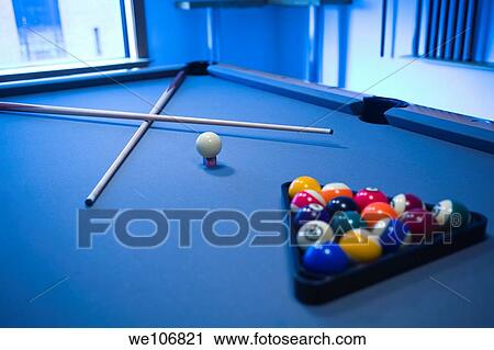 Pool Table NO MR NO PR View Large Photo Image Stock Image - Pool Table NO MR NO PR. Fotosearch
