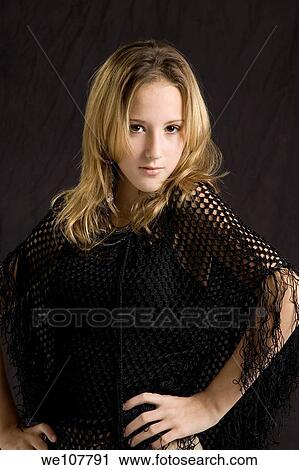 Portrait of a young teenager View Large Photo Image Stock Image - Portrait of a young teenager. Fotosearch