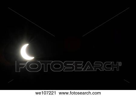 Solar eclipse in the night sky, Marseille, France View Large Photo Image Stock Image - Solar eclipse in the night sky, Marseille, France. Fotosearch