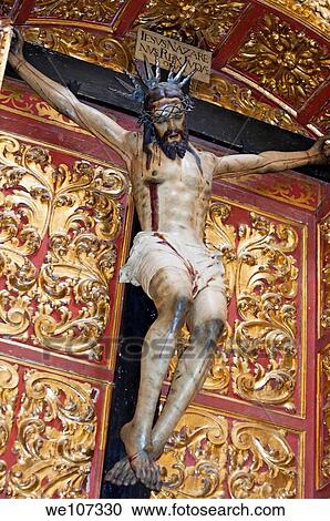 Statue of the crucifixion inside the Catedral de Cordoba, a former medieval mosque, Cordoba, Andalusia, Spain View Large Photo Image Stock Image - Statue of the crucifixion inside the Catedral de Cordoba, a former medieval mosque, Cordoba, Andalusia, Spain. Fotosearch