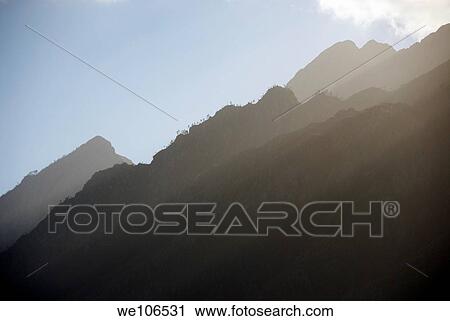 Sunbeams on Mountain summits nearby Stellenbosch, South Western Cape, South Africa View Large Photo Image Stock Image - Sunbeams on Mountain summits nearby Stellenbosch, South Western Cape, South Africa. Fotosearch