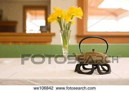 Stock Image - Tea Kettle Property Release RF 06-05 no MR. Fotosearch