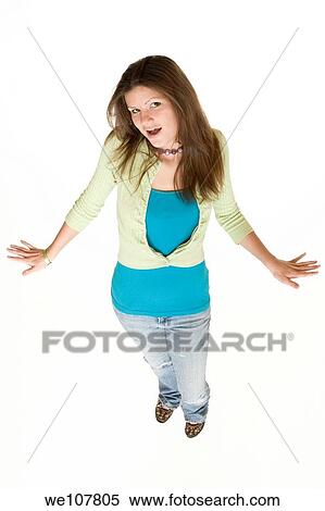 Teen posing on a background View Large Photo Image Stock Photography - Teen posing on a background. Fotosearch