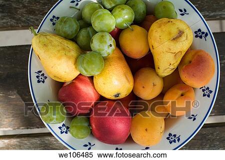 Variety of fresh summer fruit on a plate View Large Photo Image Stock Photography - Variety of fresh summer fruit on a plate. Fotosearch