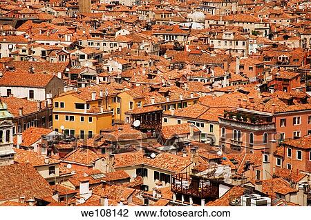 Venice rooftops Venice Italy View Large Photo Image Stock Image - Venice rooftops Venice Italy. Fotosearch