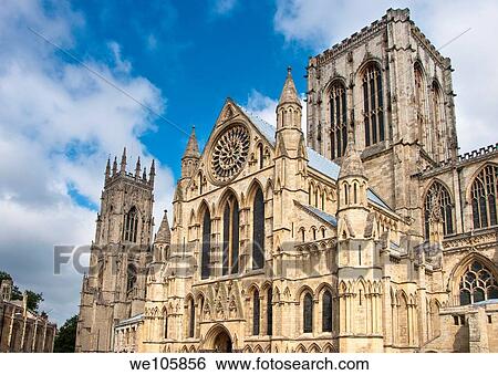 Stock Photograph - York minster Cathedral, England. Fotosearch