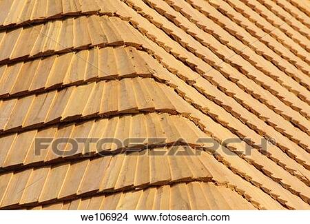 abstract background from the wood shingle roof View Large Photo Image Picture - abstract background from the wood shingle roof. Fotosearch