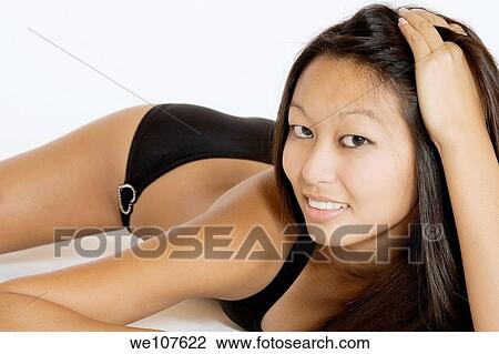 Asian woman in swimsuit View Large Photo Image Stock Image - Asian woman in swimsuit. Fotosearch
