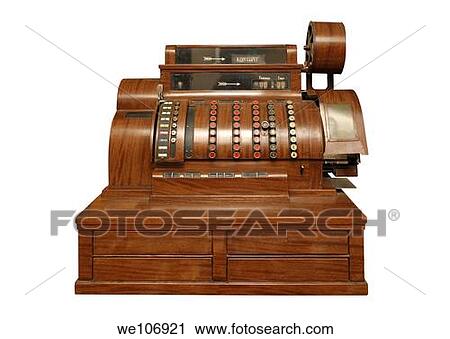 cash register 20 century, from the beginning View Large Photo Image Stock Image - cash register 20 century, from the beginning. Fotosearch