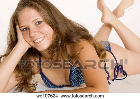 Caucasian woman in swimsuit View Large Photo Image Picture - Caucasian woman in swimsuit. Fotosearch