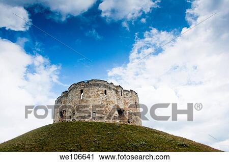 Clifford Tower in York, Northern England View Large Photo Image Stock Image - Clifford Tower in York, Northern England. Fotosearch