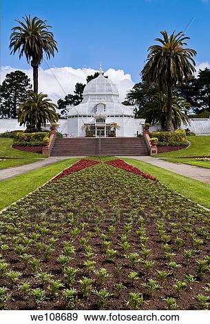 Conservatory of Flowers, Golden Gate Park, San Francisco, California, USA View Large Photo Image Stock Photo - Conservatory of Flowers, Golden Gate Park, San Francisco, California, USA. Fotosearch