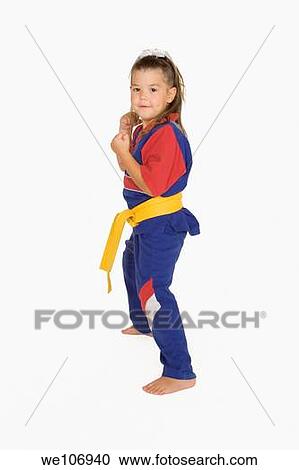 Four year old practicing Martial Arts View Large Photo Image Stock Image - Four year old practicing Martial Arts. Fotosearch