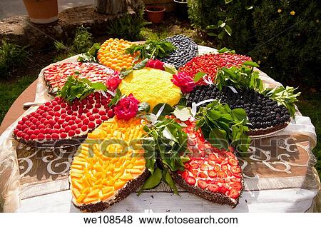 Fruit, cakes View Large Photo Image Stock Photo - Fruit, cakes. Fotosearch