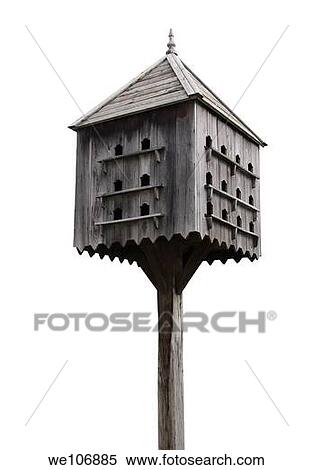 isolated white background picture from a dovecot View Large Photo Image Stock Photography - isolated white background picture from a dovecot. Fotosearch