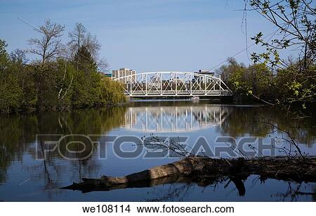 Minto Bridge over the Rideau river, Ottawa, Ontario, Canada View Large Photo Image Picture - Minto Bridge over the Rideau river, Ottawa, Ontario, Canada. Fotosearch