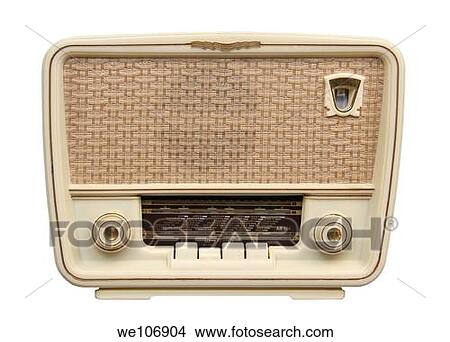 Old radio from 1950 and the years View Large Photo Image Picture - Old radio from 1950 and the years. Fotosearch