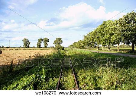 Old unused gauge railway track View Large Photo Image Stock Image - Old unused gauge railway track. Fotosearch
