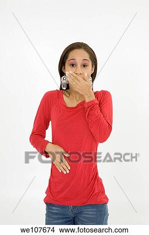 Portrait of beautiful young African American teenager View Large Photo Image Picture - Portrait of beautiful young African American teenager. Fotosearch