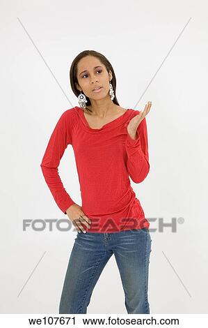 Portrait of beautiful young African American teenager View Large Photo Image Stock Image - Portrait of beautiful young African American teenager. Fotosearch