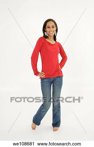 Portrait of beautiful young African American teenager View Large Photo Image Stock Image - Portrait of beautiful young African American teenager. Fotosearch