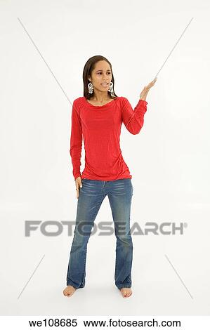 Portrait of beautiful young African American teenager View Large Photo Image Stock Photography - Portrait of beautiful young African American teenager. Fotosearch