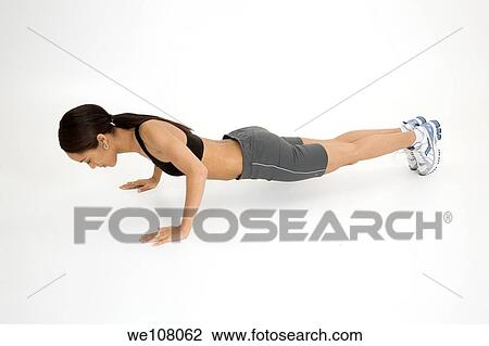 Young African American woman working out View Large Photo Image Stock Image - Young African American woman working out. Fotosearch