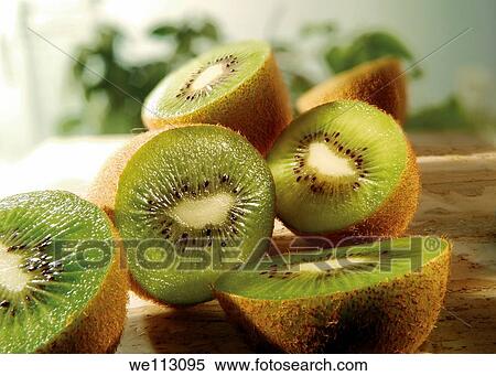 Fresh kiwi fruit View Large Photo Image Stock Photography - Fresh kiwi fruit. Fotosearch
