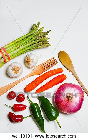 fresh vegetables View Large Photo Image Stock Image - fresh vegetables. Fotosearch