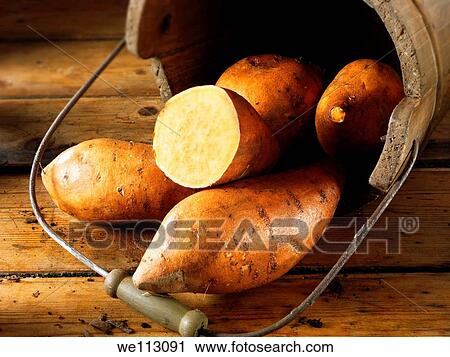 Stock Image - Sweet Potatoes. Fotosearch