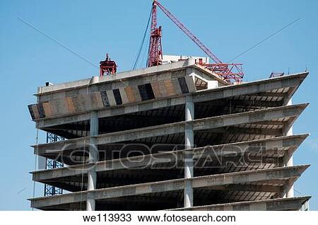 Building under construction Mexico City View Large Photo Image Stock Image - Building under construction Mexico City. Fotosearch