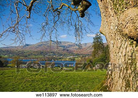 Coniston Water, Lake District, Cumbria, England View Large Photo Image Stock Photo - Coniston Water, Lake District, Cumbria, England. Fotosearch