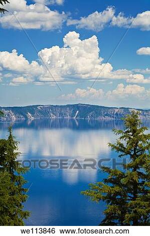 Crater Lake National Park, Oregon, USA View Large Photo Image Stock Photograph - Crater Lake National Park, Oregon, USA. Fotosearch