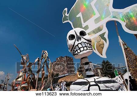Day of the Dead offerings at UNAM Mexico City View Large Photo Image Stock Image - Day of the Dead offerings at UNAM Mexico City. Fotosearch