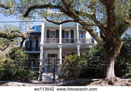 Famous Brevard-Rice House, former home of Anne Rice, in Garden District of New Orleans View Large Photo Image Stock Image - Famous Brevard-Rice House, former home of Anne Rice, in Garden District of New Orleans. Fotosearch