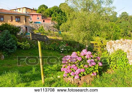 Landscape. Porrua, Asturias province, Spain. View Large Photo Image Stock Photo - Landscape. Porrua, Asturias province, Spain.. Fotosearch