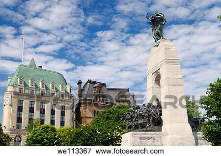 National War Memorial in Confederation Square in downtown Ottawa View Large Photo Image Stock Photo - National War Memorial in Confederation Square in downtown Ottawa. Fotosearch