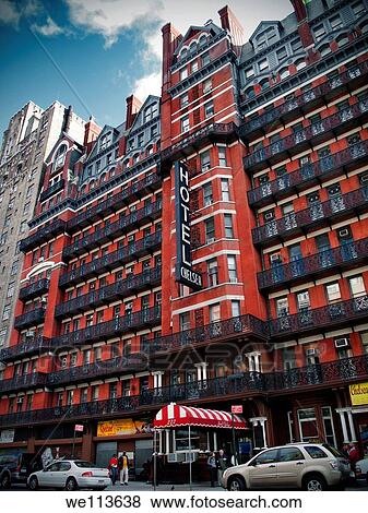 The North facade of the Chelsea Hotel, New York View Large Photo Image Stock Photo - The North facade of the Chelsea Hotel, New York. Fotosearch