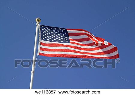 USA Flag View Large Photo Image Stock Photo - USA Flag. Fotosearch