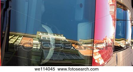 Buildings reflected on a car´s window View Large Photo Image Stock Photography - Buildings reflected on a car´s window. Fotosearch