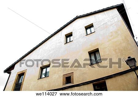 Stock Photo - Facade of an old building. Fotosearch