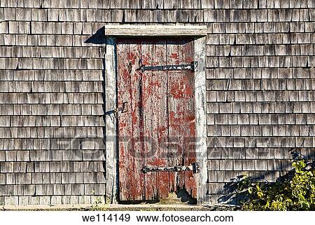 Rustic door and shingles, Cape Cod, MA View Large Photo Image Stock Photo - Rustic door and shingles, Cape Cod, MA. Fotosearch
