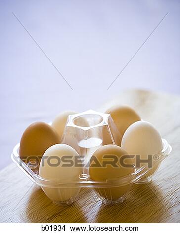 A variety of eggs in a container View Large Photo Image Picture - A variety of eggs in a container. Fotosearch