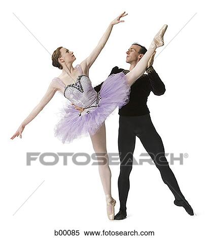 Stock Photography - Ballet dancers performing ballet. Fotosearch