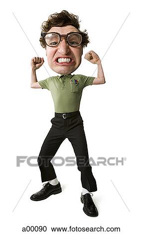 Caricature - portrait of a young man posing View Large Photo Image Stock Image - Caricature - portrait of a young man posing. Fotosearch