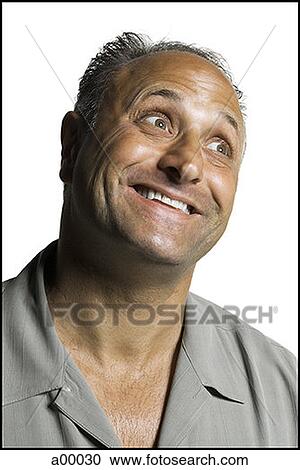 Close-up of a balding adult man smiling View Large Photo Image Stock Image - Close-up of a balding adult man smiling. Fotosearch
