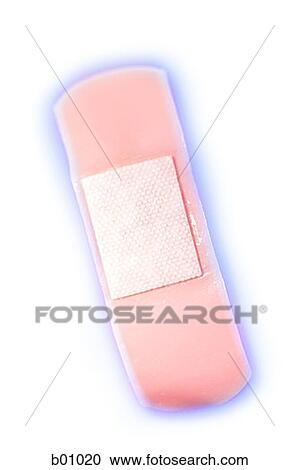 Stock Image - Close-up of a bandage. Fotosearch