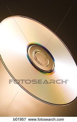 Close-up of a CD View Large Photo Image Stock Photo - Close-up of a CD. Fotosearch