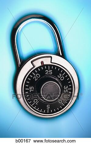 Close-up of a combination lock View Large Photo Image Stock Photo - Close-up of a combination lock. Fotosearch